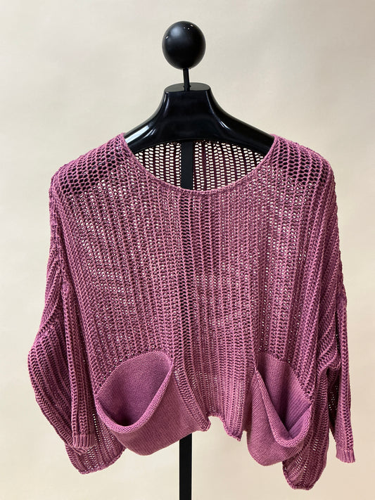 CROCHET KNIT TOP