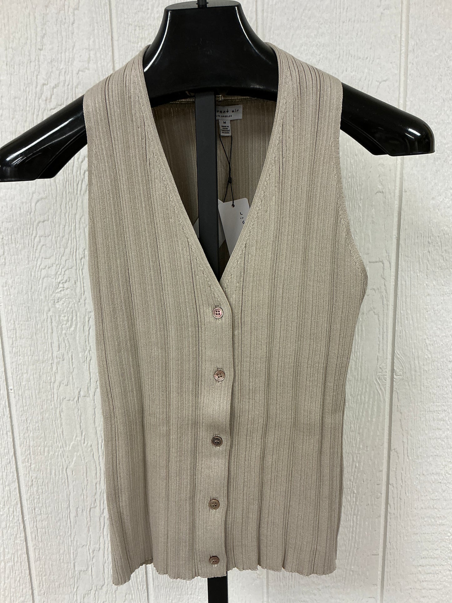 V/NCK BUTTON DOWN SWEATER