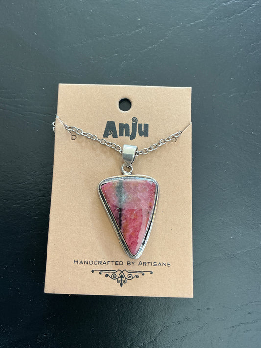 RHODONITE SEMIPRECIOUS STONE