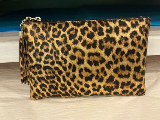 LEATHER SHLDR BAG/CHAIN HANDLE (3008LEO