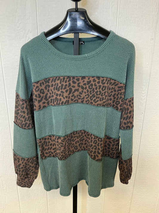 OLIVE VINTAGE TOP (ET7944-10