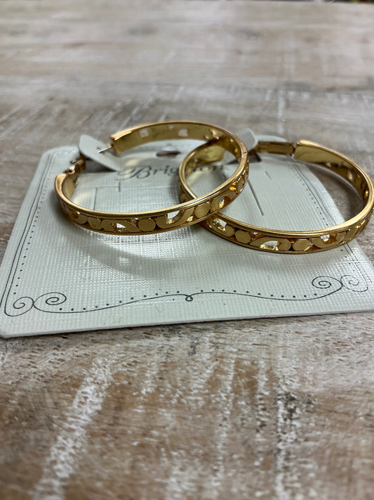 CONTEMPO GOLD LRG HOOP