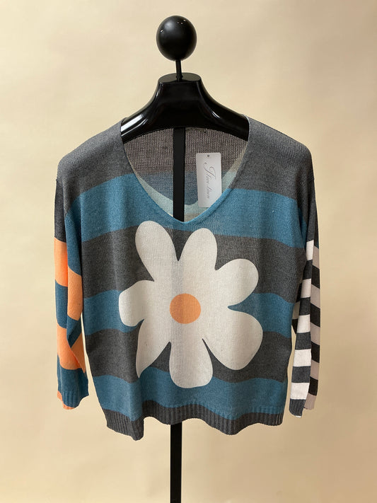 SCREEN PRINT SWEATER