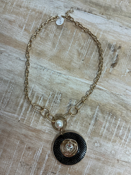 BLACK PEARL/RHINESTONE