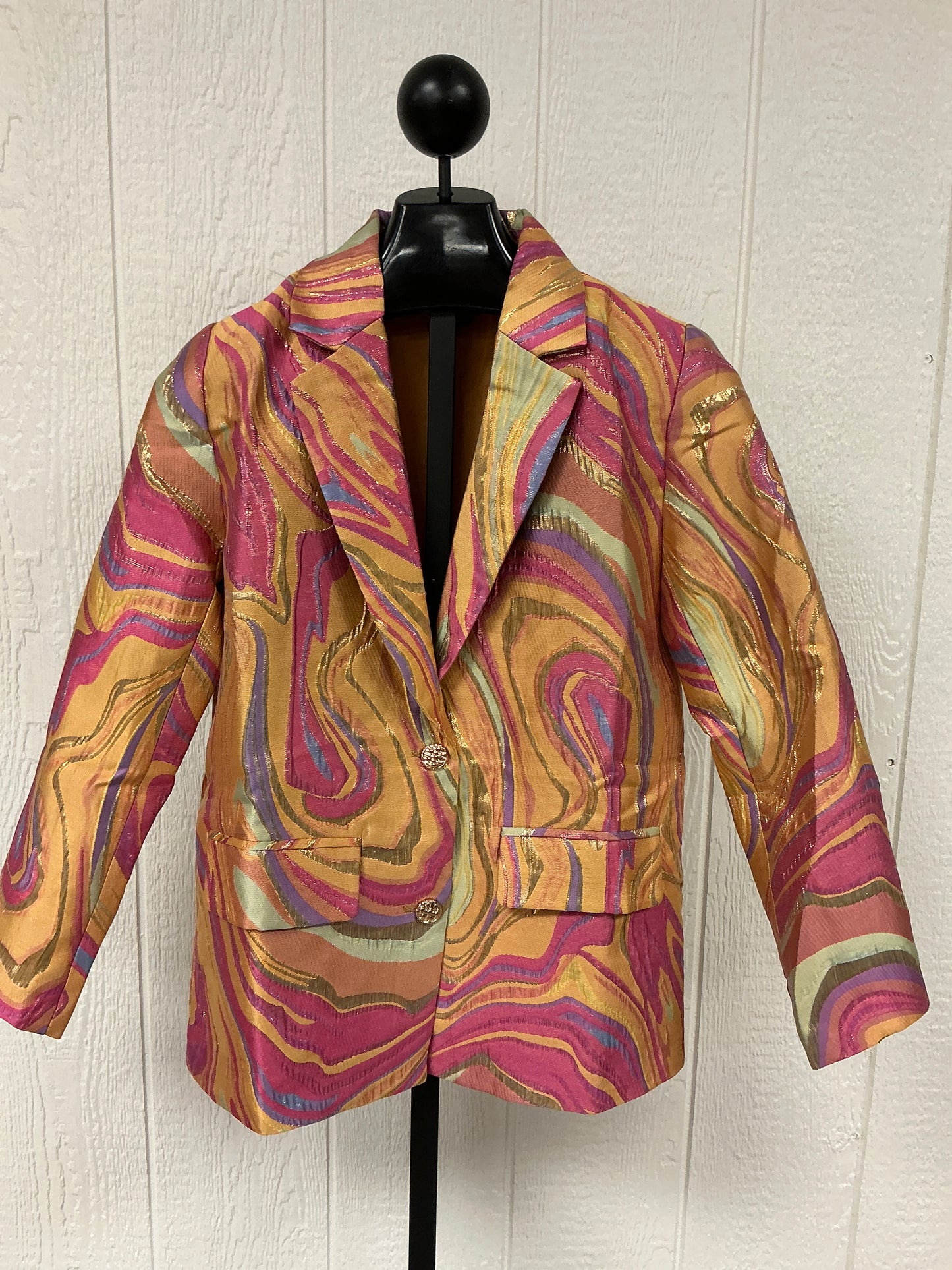 MUSTARD PRINT JKT (G14775