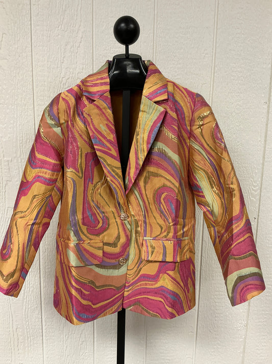 MUSTARD PRINT JKT (G14775