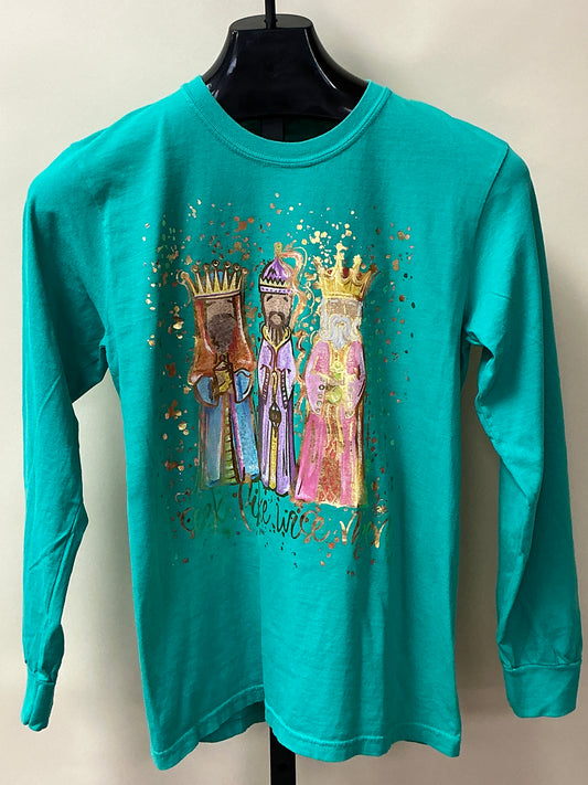 GOLD FOIL WISE MEN LONG SLV