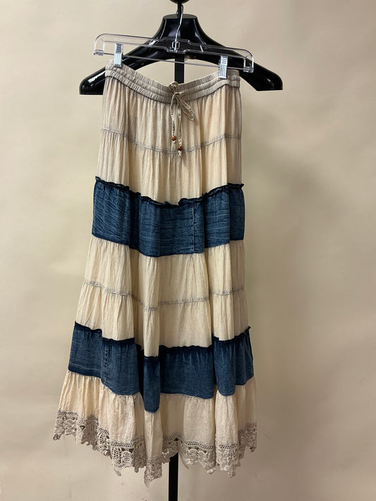BOHO PATCHWORK LONG SKIRT