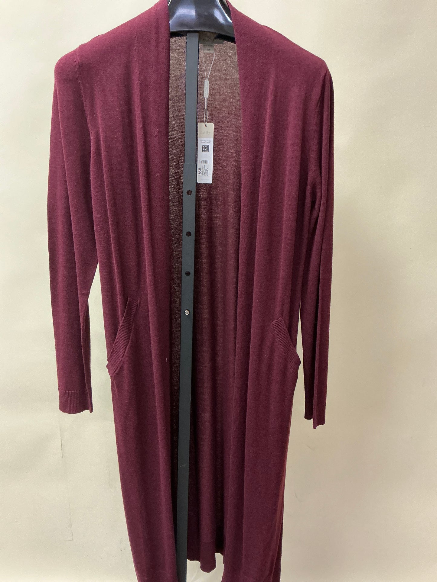 COTTON KNIT LONG CARDIGAN(422753