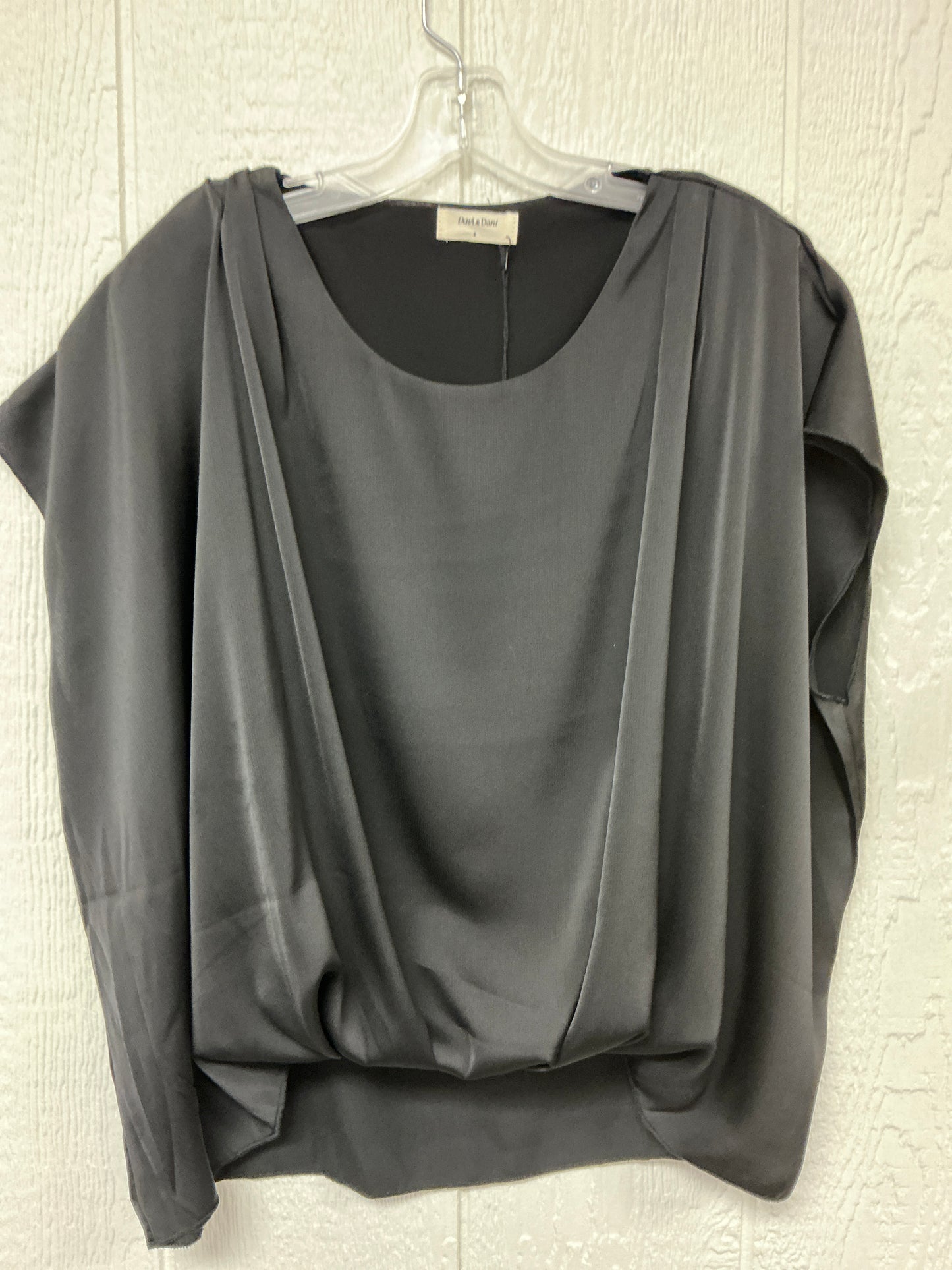 ROUND NCK HIGH/LOW BLOUSE(PT58511A