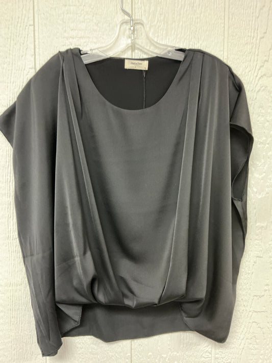 ROUND NCK HIGH/LOW BLOUSE(PT58511A