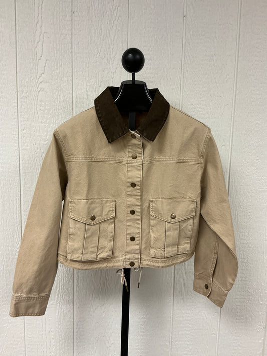 CONTRAST COLLAR UTILITY JKT