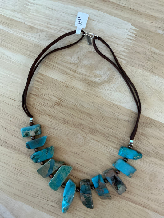 TURQ JASPER SUEDE NCK