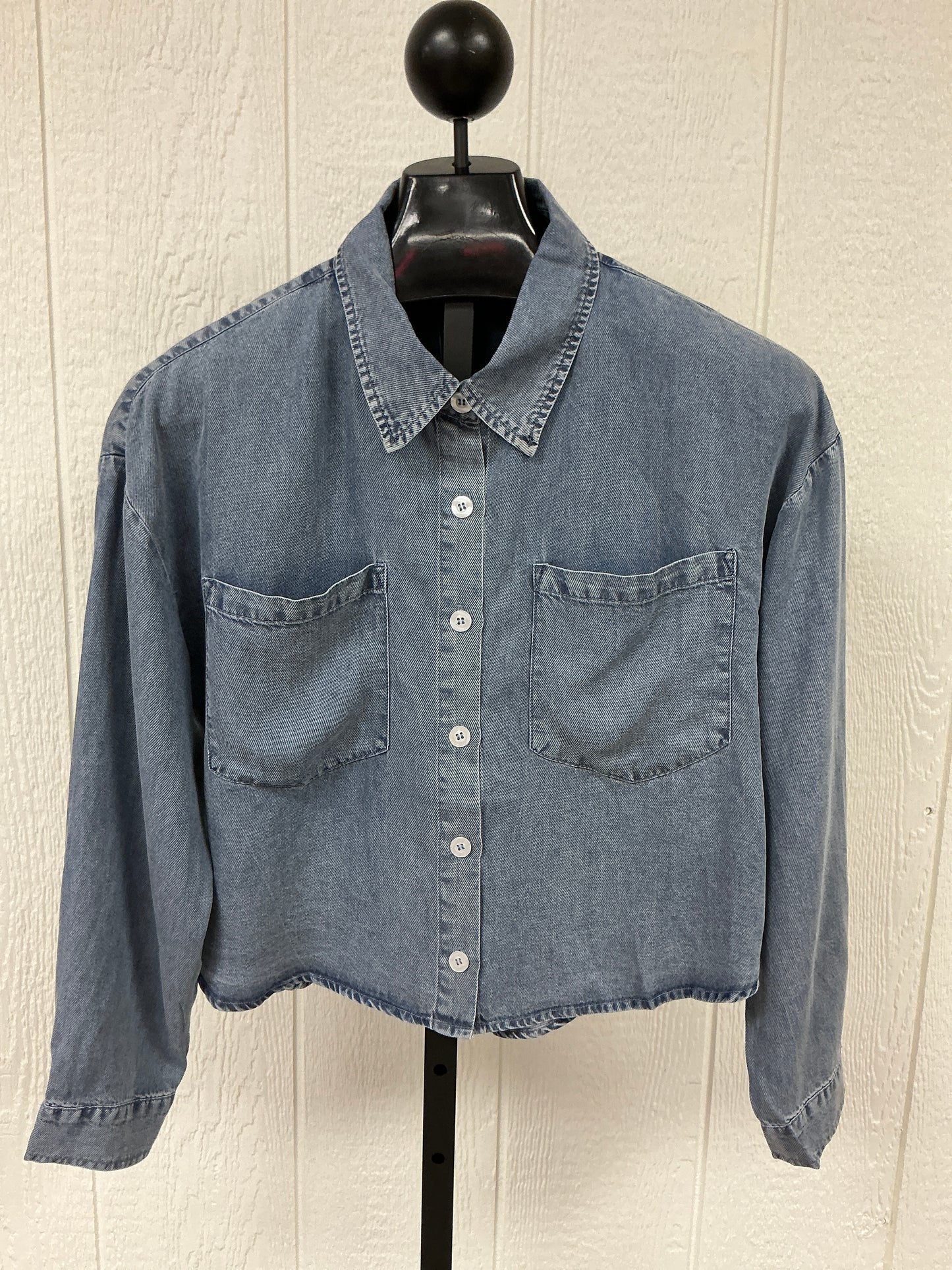 BUTTON DOWN DENIM SHIRT(ET57096LK