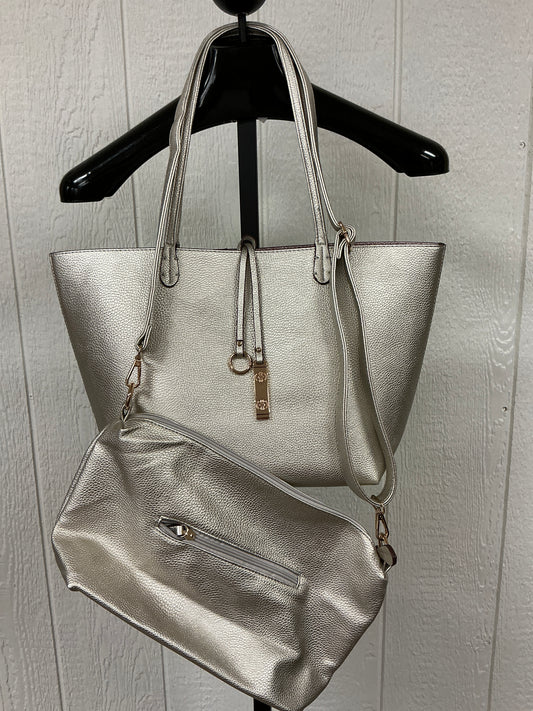 LEATHER TOTE SHLDR BAG