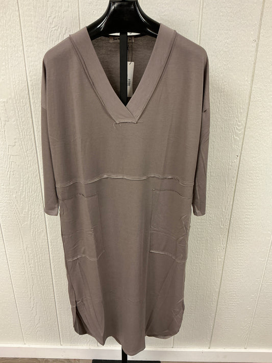 MEADOW LONG SLV SLIT MAXI