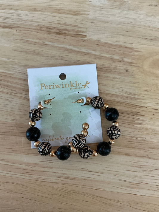 JET & PATTERNED BEAD