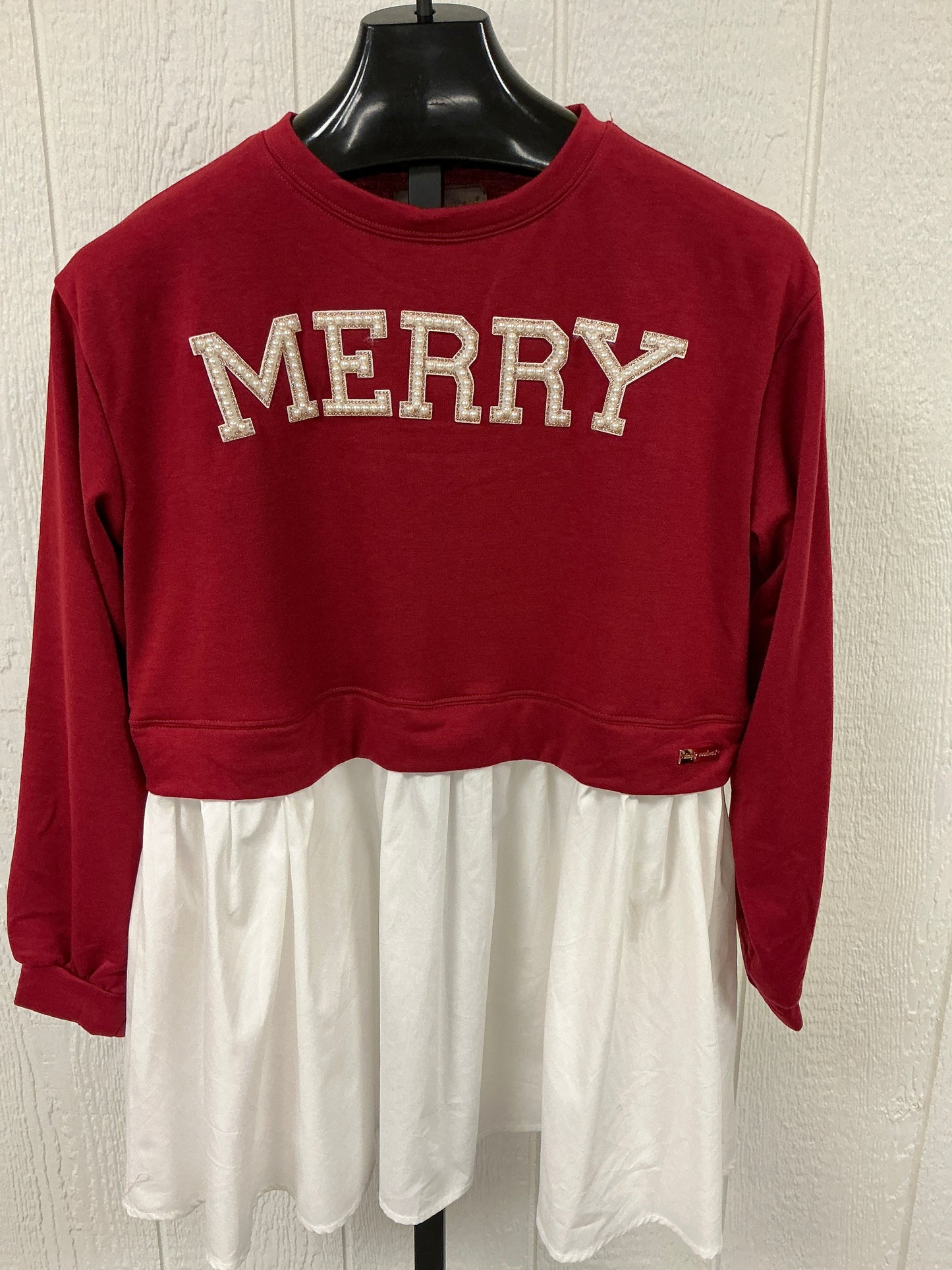 LONG SLV MERRY CHRISTMAS