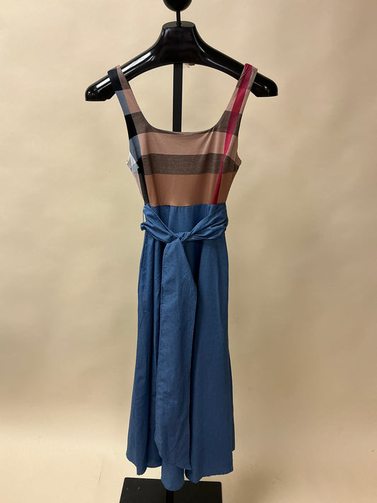 I DREAM IN DENIM SQUARE NECK MIDI DRESS-PP