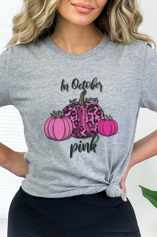 PINK PUMPKIN TEE